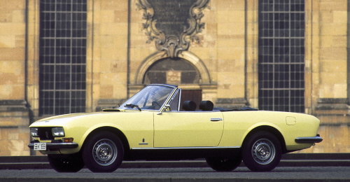 504cabrio 20030331 in Mit stilvollen Klassikern nach St. Petersburg