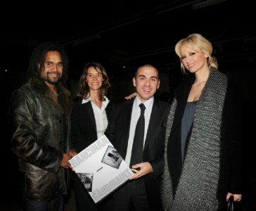 Christian Karembeu, Caroline Gaudriault, Michel Nieto, Adriana Karembeu Christian Karembeu, Caroline Gaudriault, Michel Nieto, Adriana Karembeu