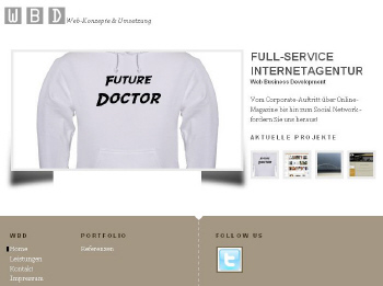  in WBD - Web Business Development mit Relaunch