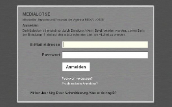 Ml Netzwerk in Login